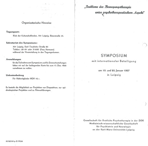 Einladung Symposium 1967 S1